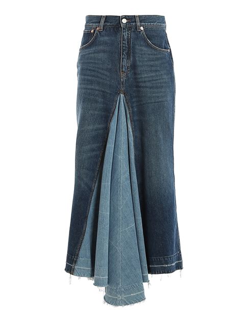 givenchy denim skirt|givenchy asymmetrical skirt.